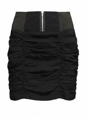 Cute ruched mini skirt
